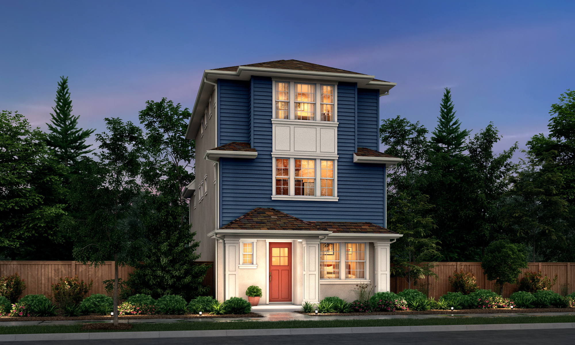 Little Lane Residence Four - Traditional Style House
